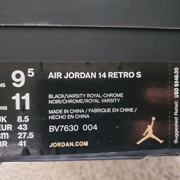 Men's Air Jordan 14 Retro S - Picture 4 of 7